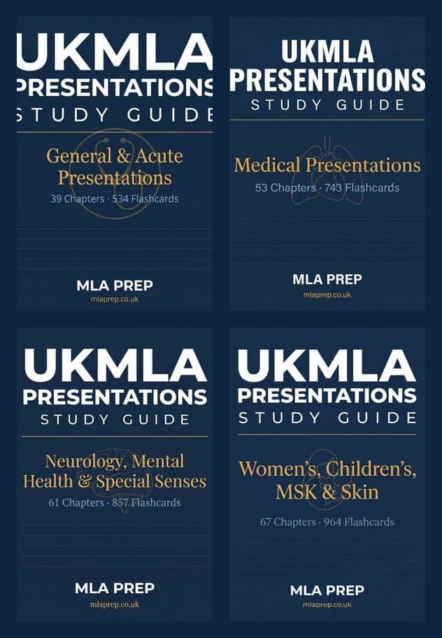 Complete Clinical Presentations Study Guide: all 4 volumes